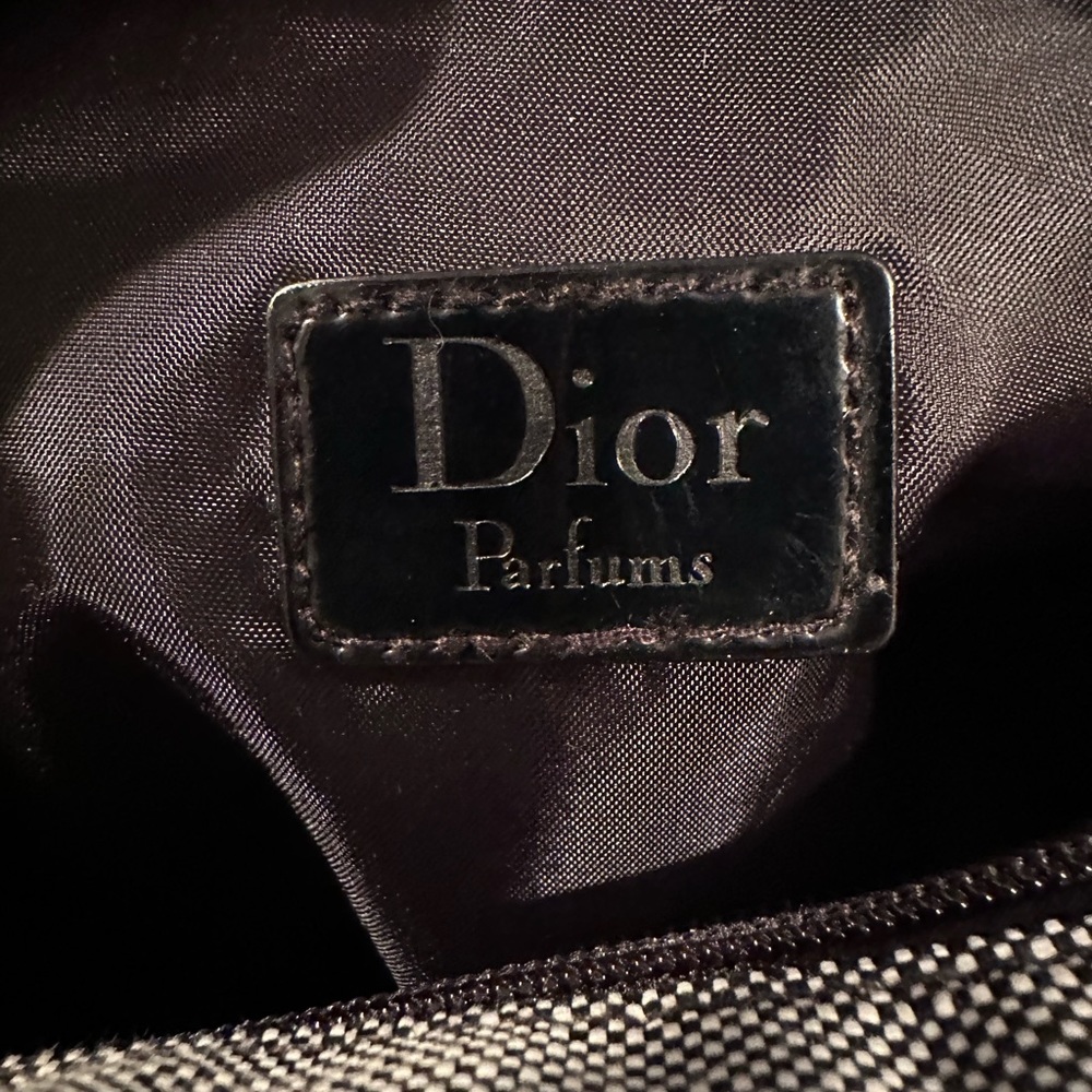 New Dior 4 piece bundle Vintage Tweed Parfums Beaute cosmetic case - Picture 13 of 14